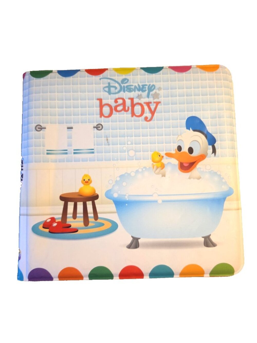 Disney Baby Bath Time Book Soft Spongy Lightweight